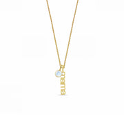 Mama Necklace With Birthstones